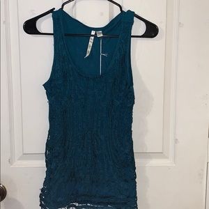 Teal Tank Top
